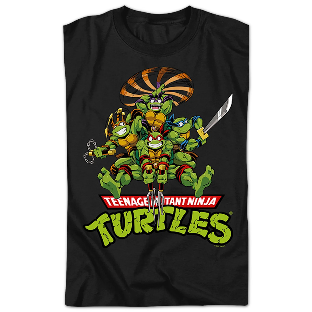 Heroes With Weapons Teenage Mutant Ninja Turtles Tshirt
